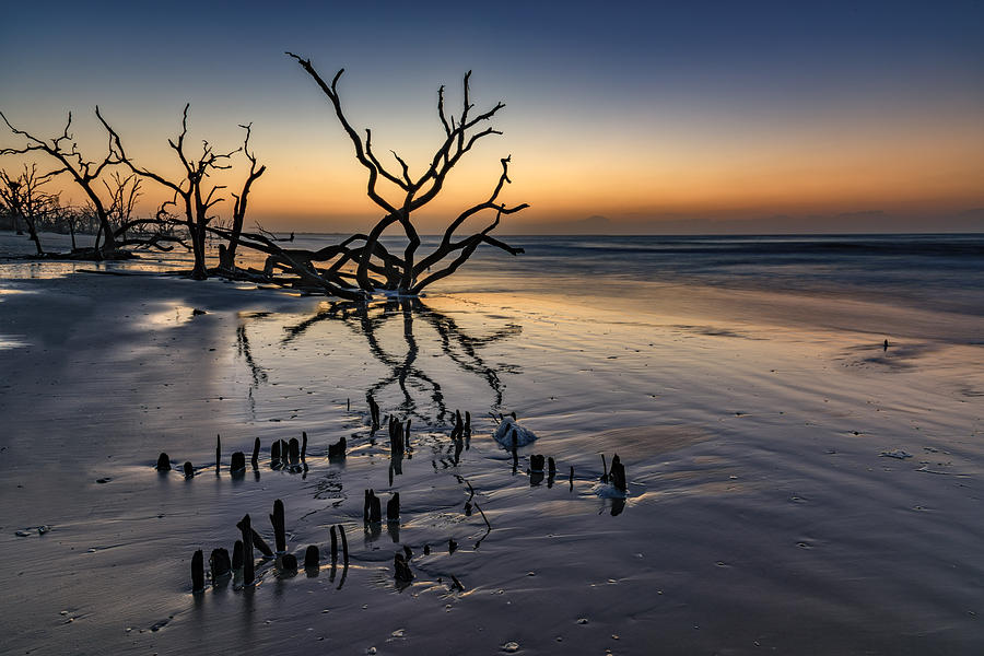 Beach Photograph - Dawn at Botany Bay by Rick Berk