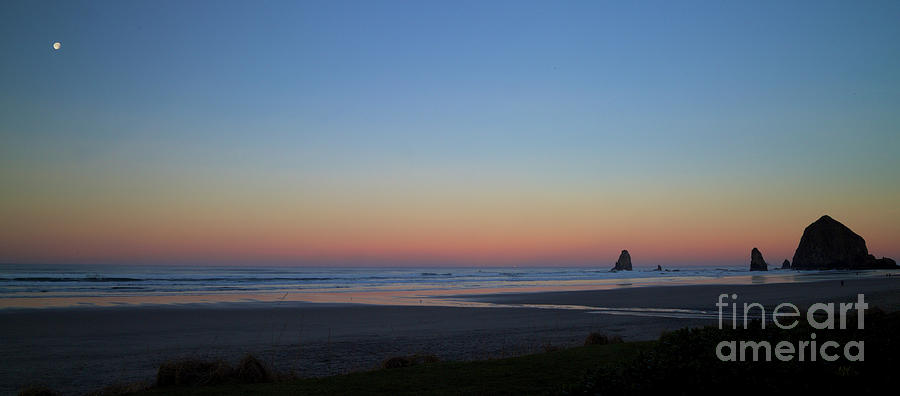 Dawn at Cannon Beach Photograph by Bruce Block