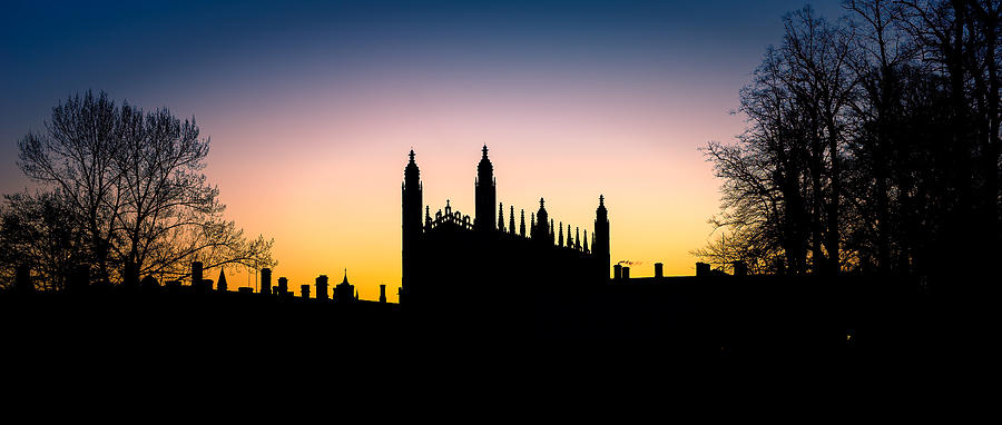 Dawn at Kings College Chapel Photograph by James Billings