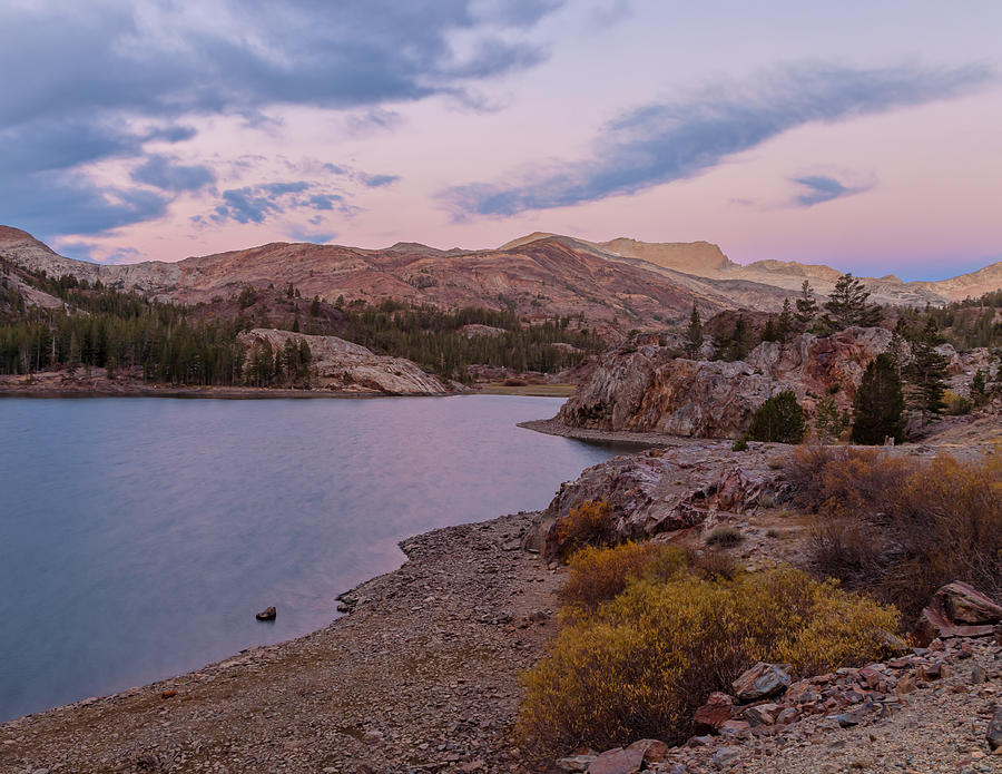 Dawn At Lake Ellery Photograph by Jonathan Nguyen