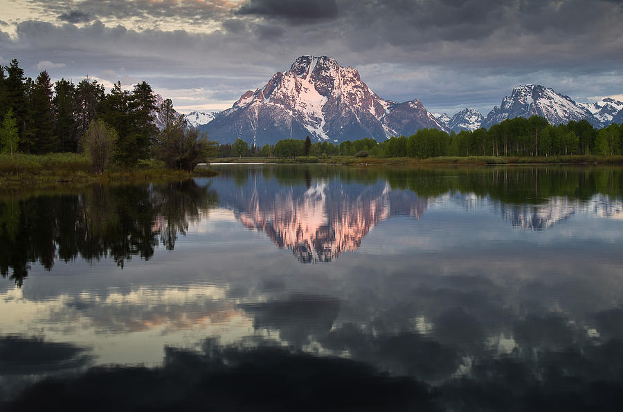 Dawn at Oxbow Bend Photograph by Greg Nyquist