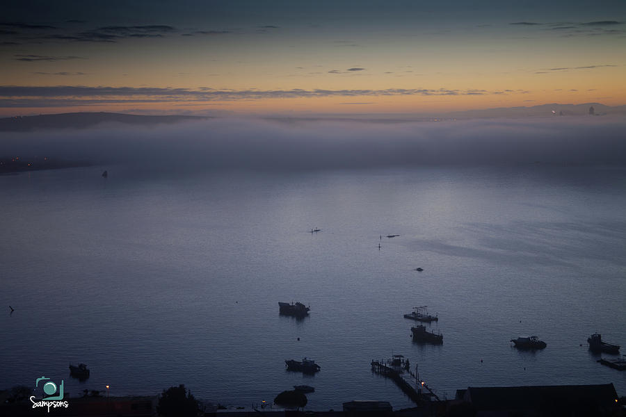 Landscape Photograph - Dawn at Saldanha Bay Harbour by Ashraf Sampson