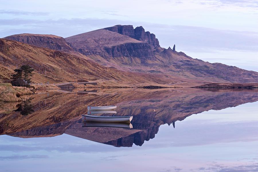 Dawn at the Storr Photograph by Stephen Taylor