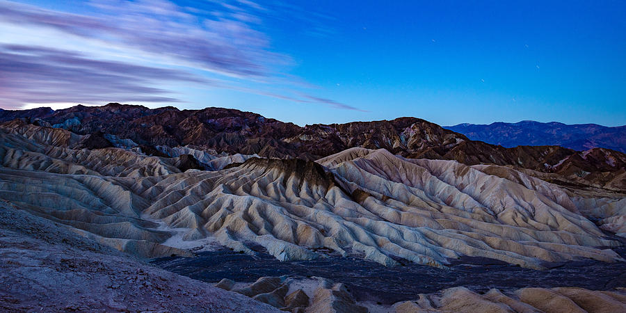 Dawn at Zabriskie Point Photograph by Mark Rogers