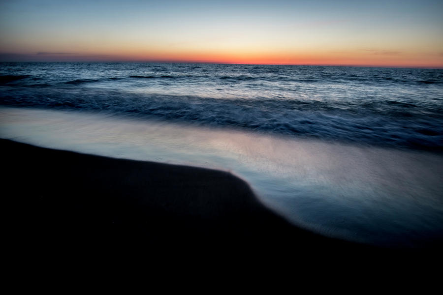 Dawn Beach scene Photograph by Sven Brogren