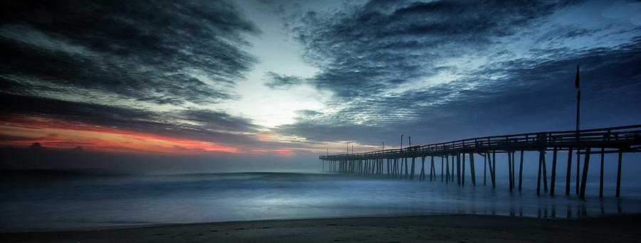 Dawn Breaking Through Photograph by Art Cole