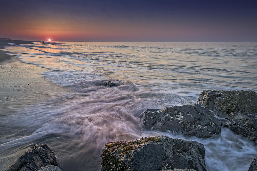 Nature Photograph - Dawn Breaks At Cape May by Rick Berk