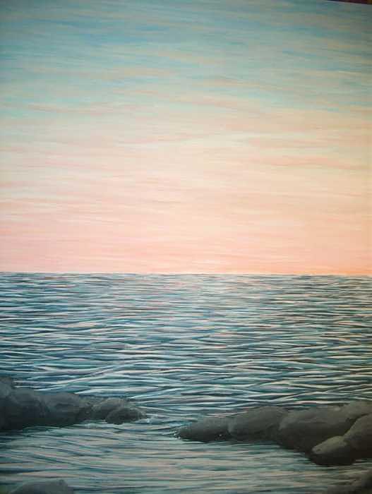 Dawn Painting - Dawn by Cedric Colond Dawn Painting - Dawn by Cedric Colond