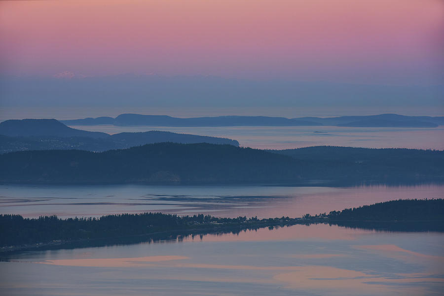 Dawn From Oyster Dome Photograph by David Lunde
