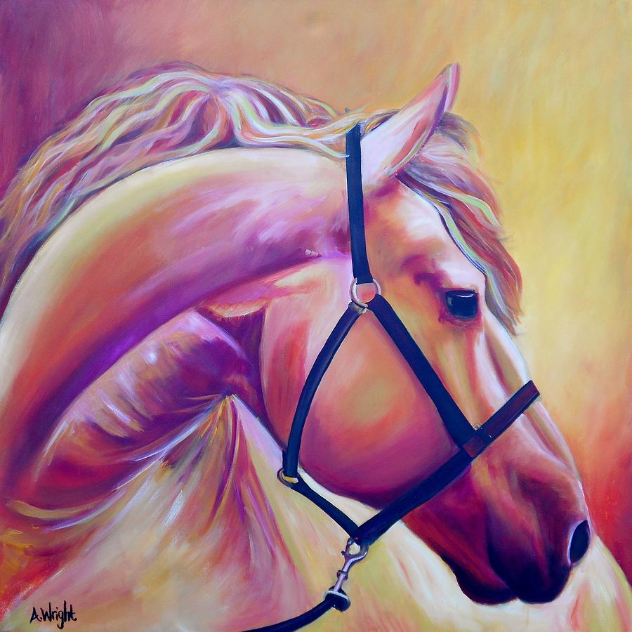 Dawn glory Painting by Angie Wright