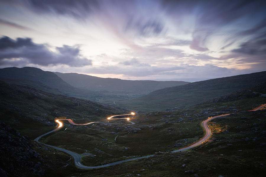 Long Exposure Photograph - Dawn Healy Pass by Peter McCabe