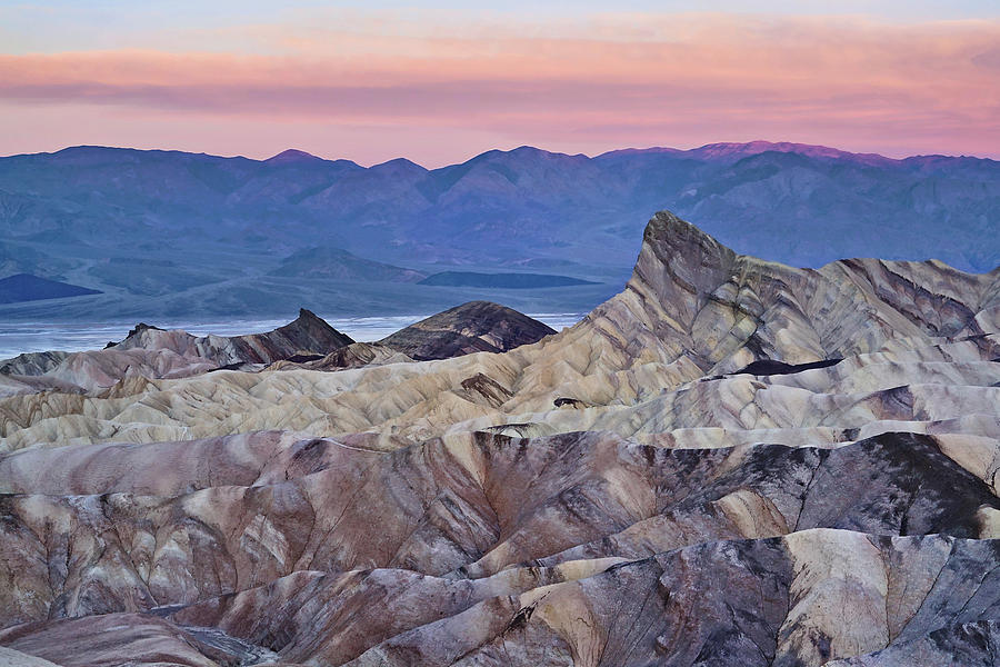 Dawn in Death Valley Photograph by Leda Robertson