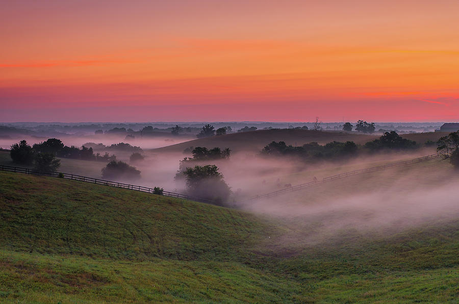 Dawn in Kentucky Photograph by Ulrich Burkhalter