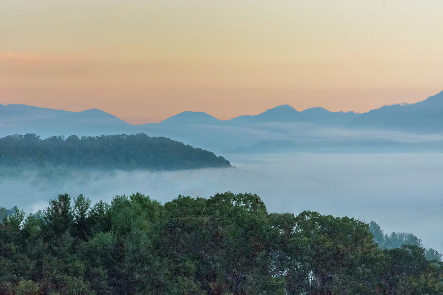 Dawn in the Smokies Photograph by Mitch Spence - Fine Art America