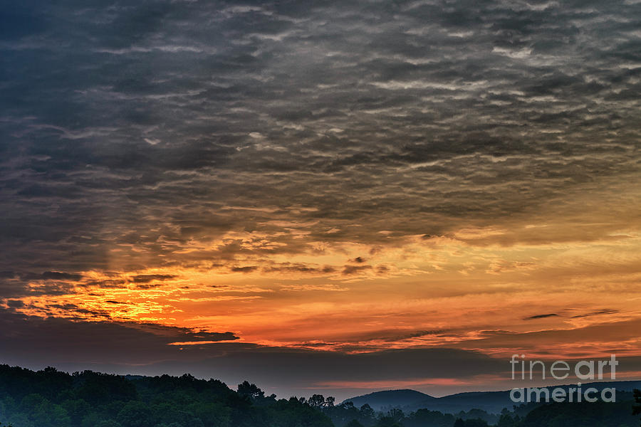 Dawn in West Virginia  Photograph by Thomas R Fletcher