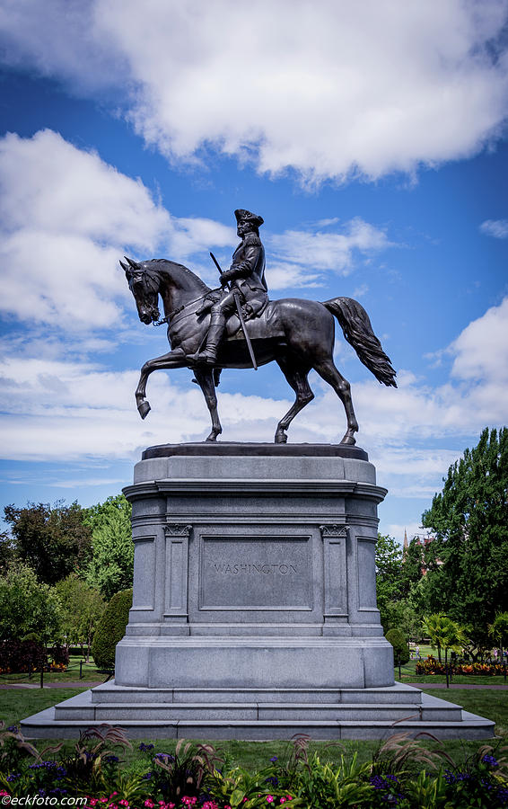 3- George Washington Monument EckFoto Boston Freedom Trail Photograph ...