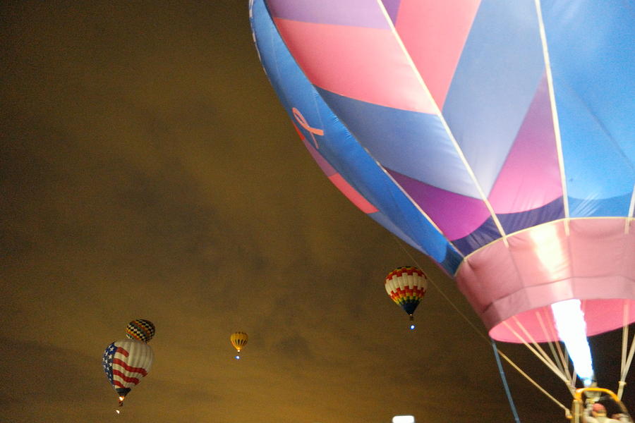 Dawn launch Balloon Fiestas Albuquerque New Mexico  Photograph by Jeff Swan