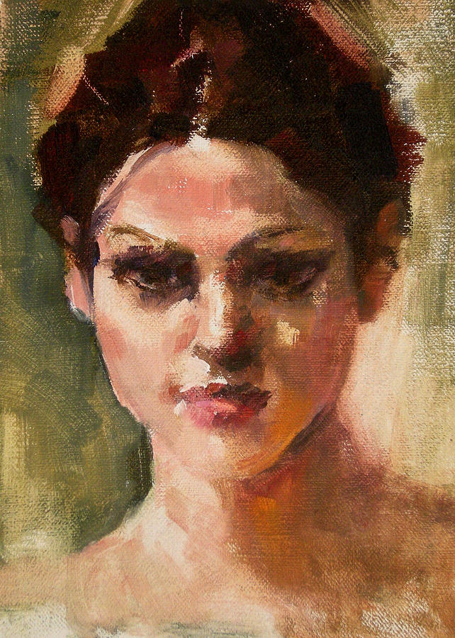 Portrait Painting - Dawn by Merle Keller
