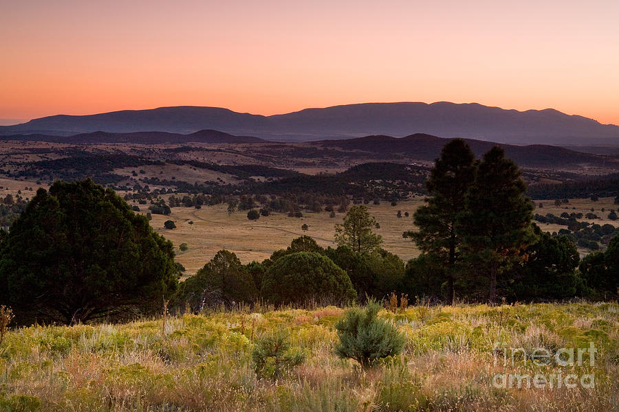 Dawn Photograph - Dawn near Ruidoso New Mexico by Matt Suess