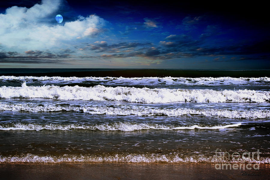 Dawn of a New Day Seascape C2 Photograph by Ricardos Creations
