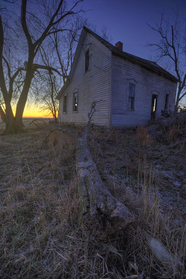 Abandoned House Photograph - Dawn Of The Dead by Aaron J Groen