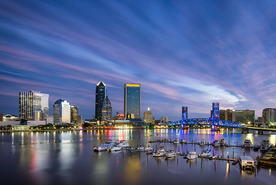 Jacksonville Photograph - Dawn on St Johns River by Matt Hammerstein