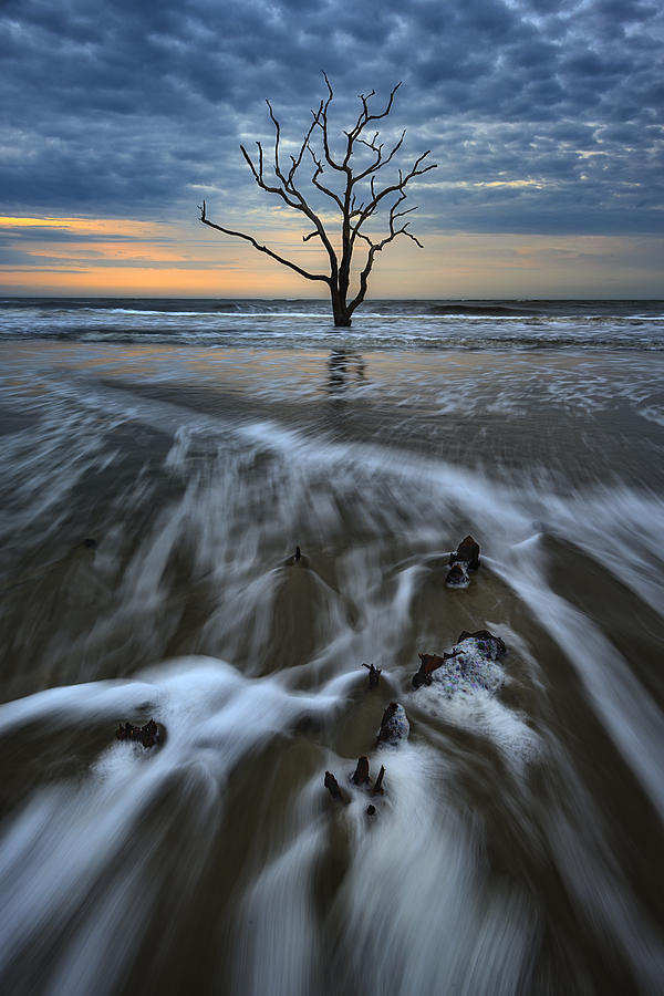 Beach Photograph - Dawn on the Carolina Coast by Rick Berk