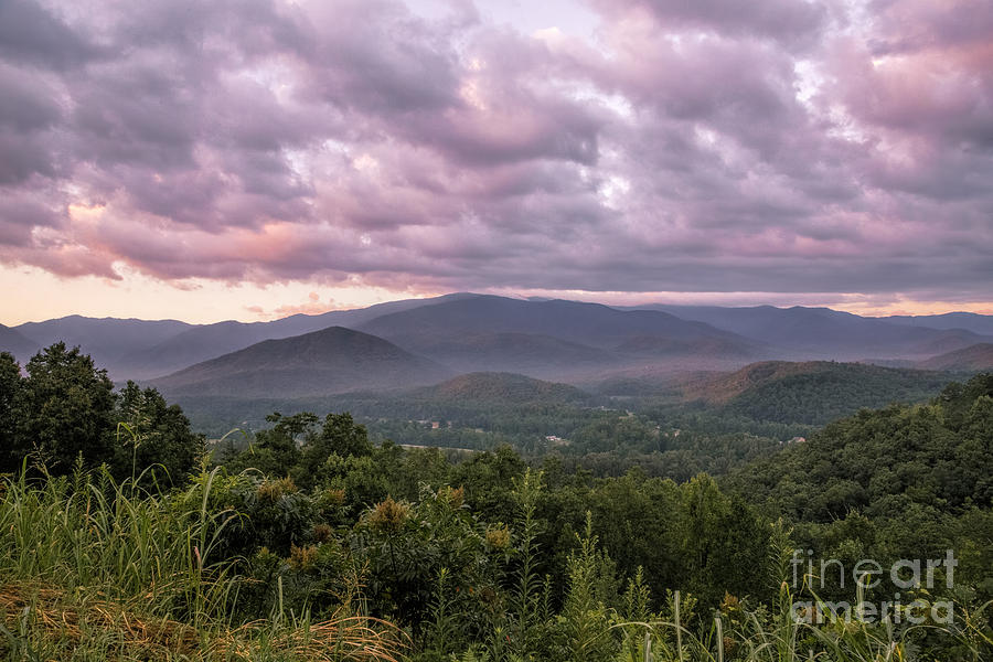 Dawn on the Foothills Parkway Photograph by Jemmy Archer