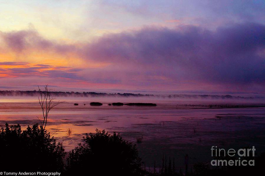 Wisconsin Photograph - Dawn on the Mississippi by Tommy Anderson