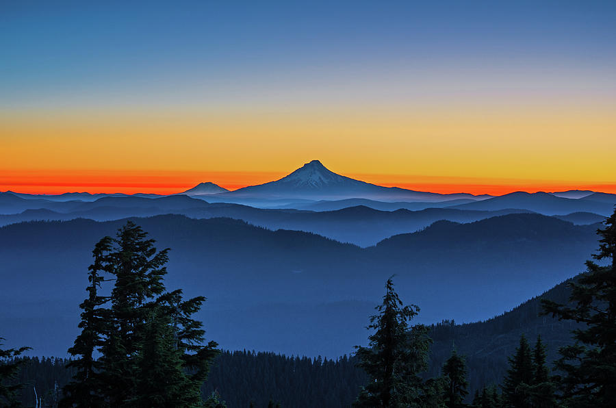 Mountain Photograph - Dawn on the mountain by Ulrich Burkhalter