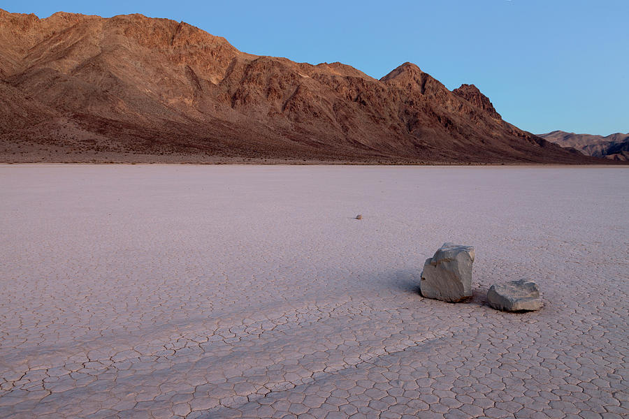 Dawn on the Racetrack Playa Photograph by Rick Pisio