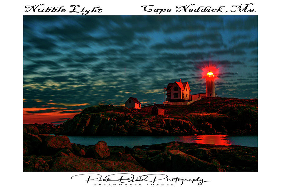 Lighthouse Photograph - Dawn On The Rocks by Rick Blood