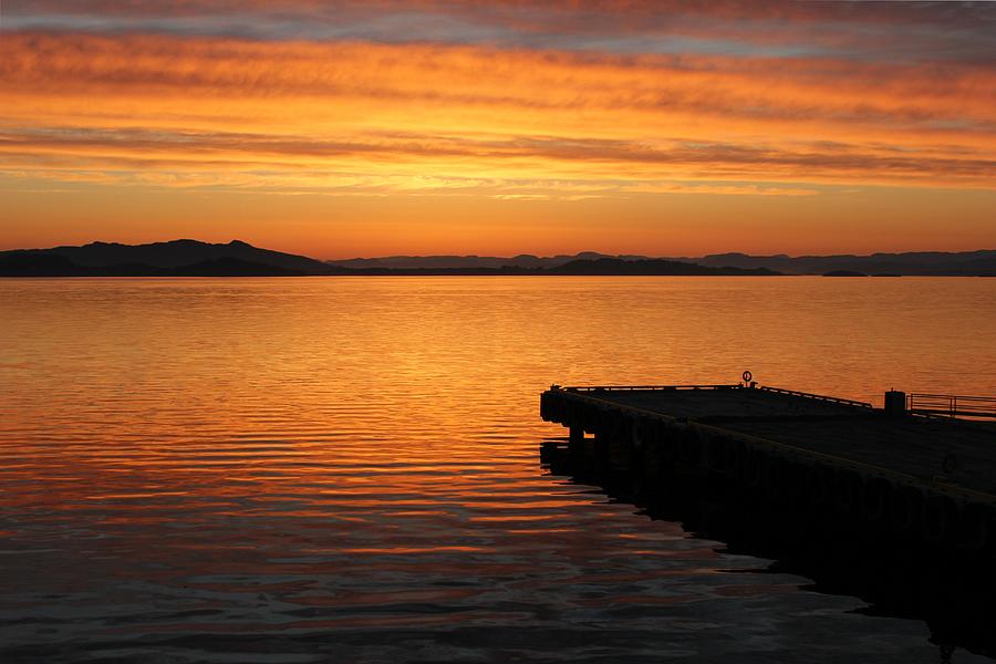 Dawn on the water at Dusavik by Charles and Melisa Morrison Dawn on the water at Dusavik by Charles and Melisa Morrison