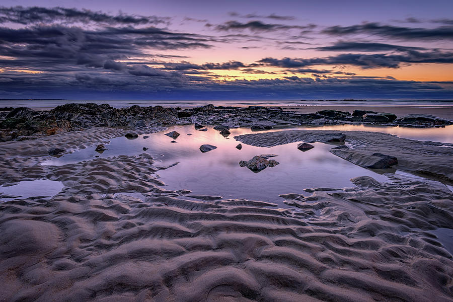 Beach Photograph - Dawn on Wells Beach by Rick Berk