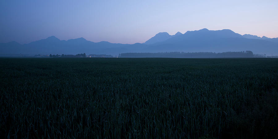 Dawn Over The Alps Photograph