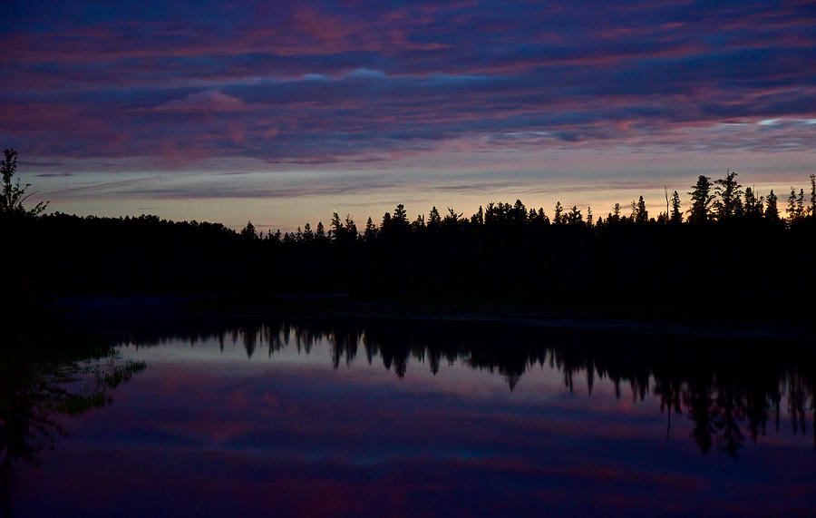 Dawn Over the AuSable 5194 Photograph by Michael Peychich