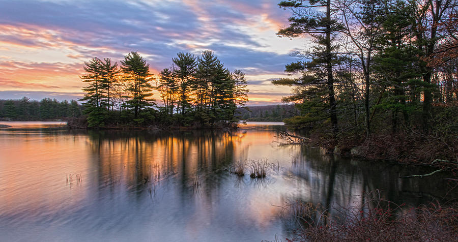 Dawn Serenity At Lake Tiorati Photograph by Angelo Marcialis