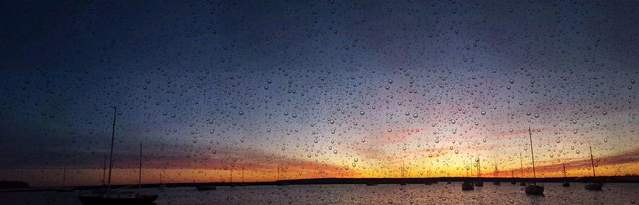 Dawn Strikes Vineyard Haven Harbor 3-1-16-4 Photograph by Jeffrey Canha
