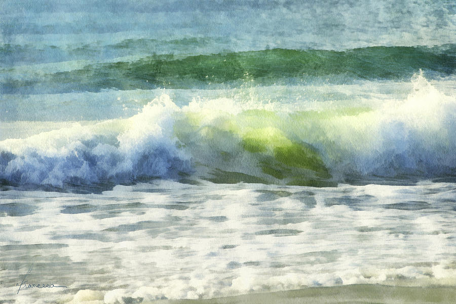 Dawn Wave Digital Art by Frances Miller