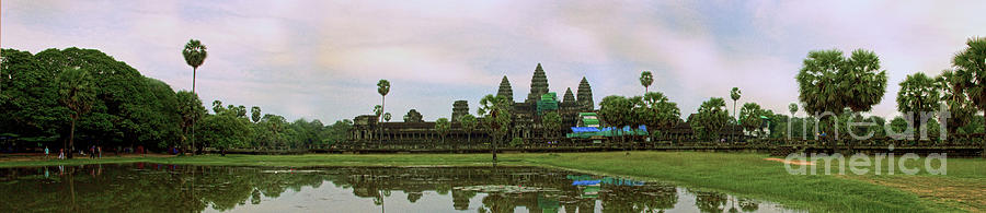 Angkor Wat Photograph - Dawn With Ancients by Mike Fisher