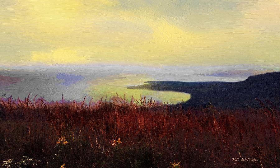 Dawns Kiss Painting by RC DeWinter