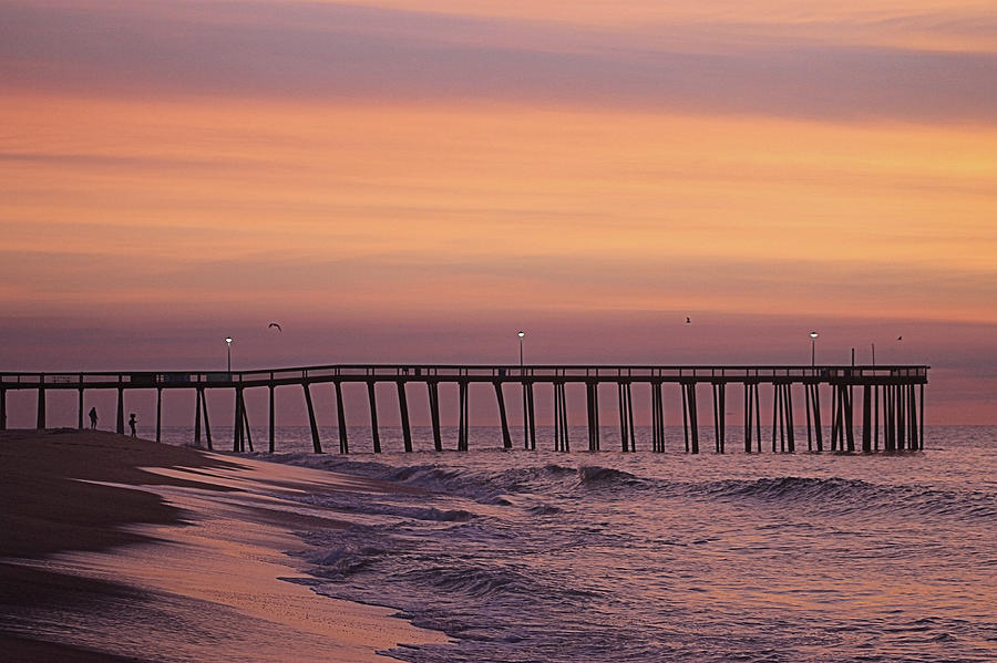 Dawns Purple Waters Photograph by Robert Banach