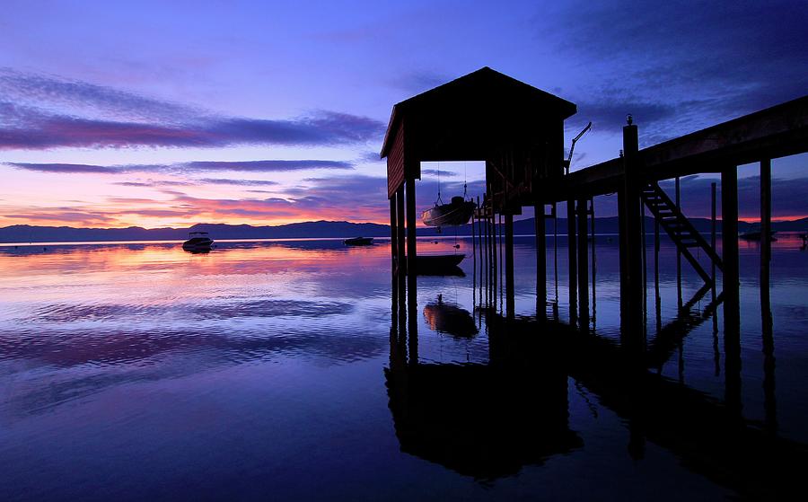 Dawn ... Western Shore Of Tahoe Photograph by Sean Sarsfield