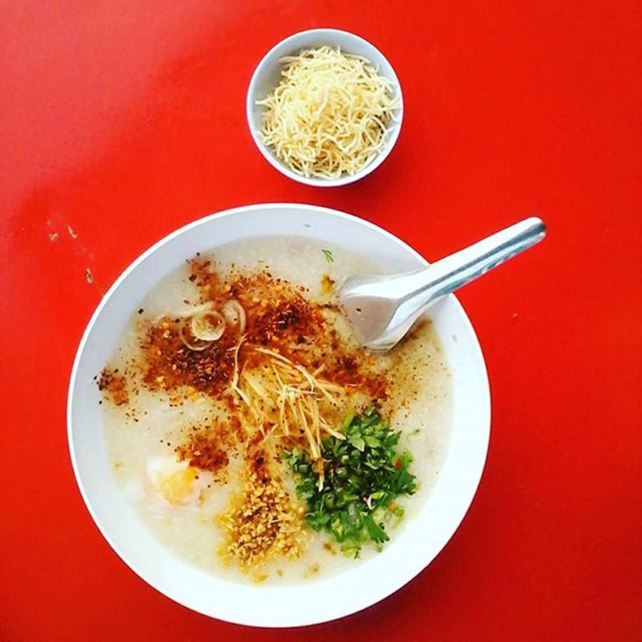 Instagram Photograph - Day 16 - Rice Soup Breakfast At The by WitchKing Photo