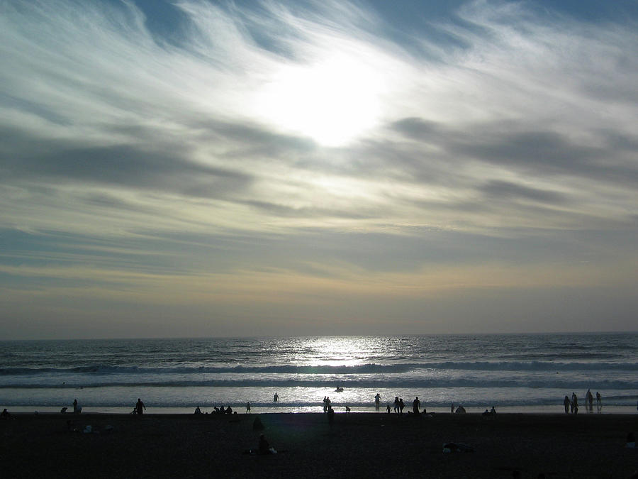 San Francisco Photograph - Day at the Beach by Jeff Floyd CA