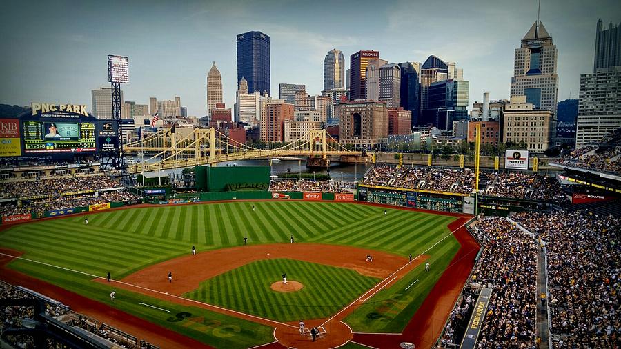 Pittsburgh Pirates Photograph - Day at the Park by Shelley Smith