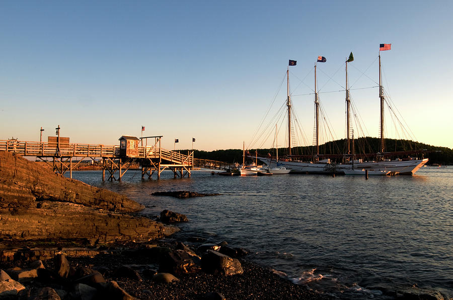 Day Break in Bar Harbor Photograph by Paul Mangold