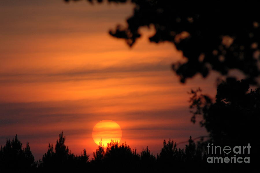 Sunset Photograph - Day Ending by Maureen Norcross