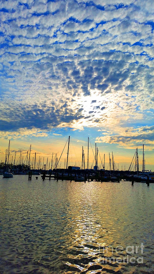 Day is Done at Harbor Photograph by Roberta Byram