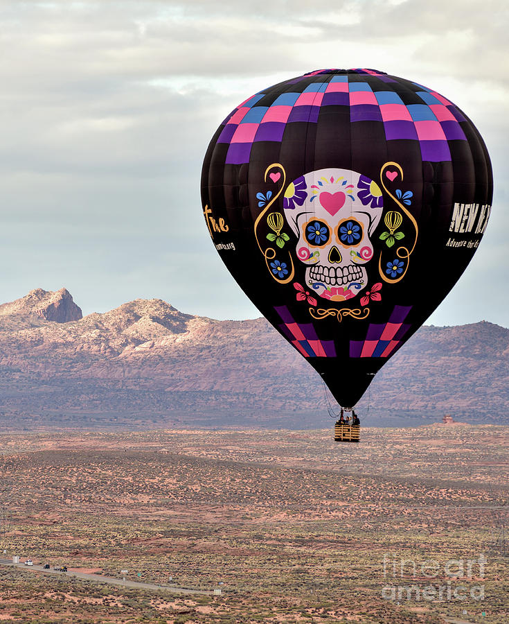 Day of the Dead Balloon Photograph by Jim Chamberlain - Fine Art America